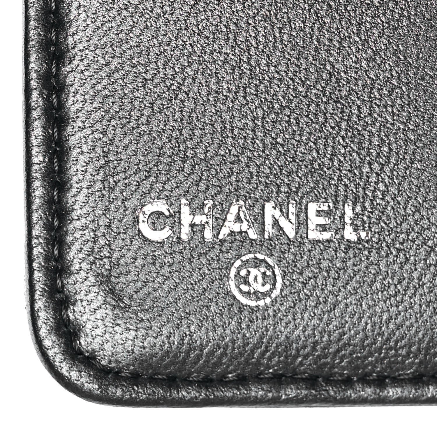 Chanel Stingray Large Agenda Cover Dark Silver 7 of 11