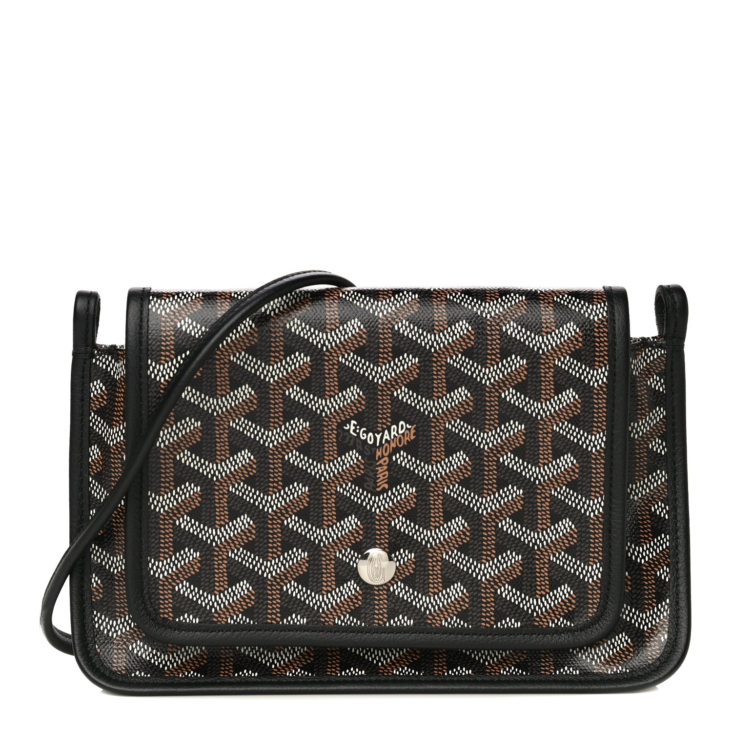 Goyard Goyardine Plumet Wallet Clutch Black 1 of 9
