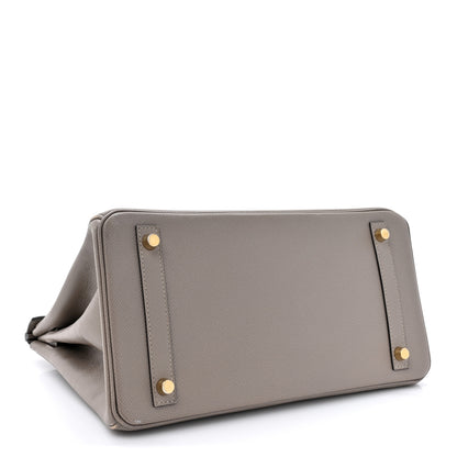 Hermes Epsom Birkin 30 Gris Asphalte 4 of 15