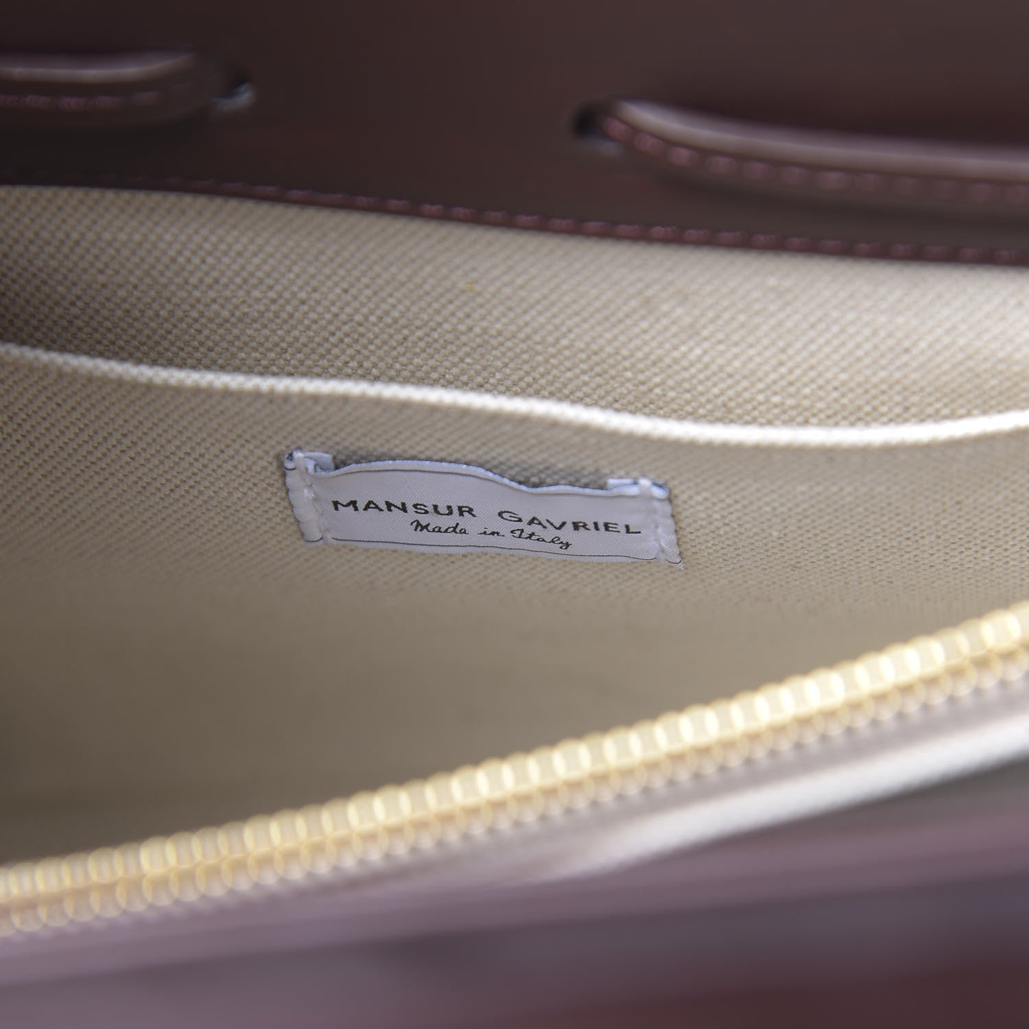 Mansur Gavriel Calfskin Sun Bag Burgundy 6 of 11