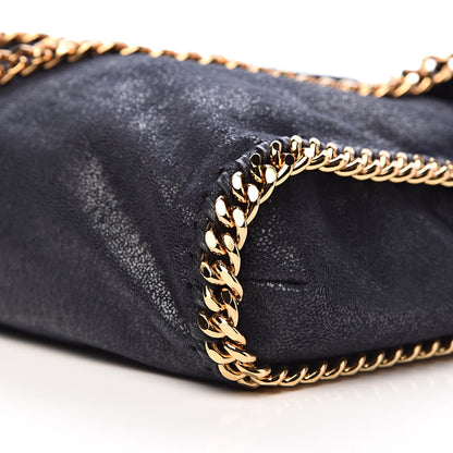 Stella McCartney Shaggy Deer Small Falabella Tote Navy 9 of 10