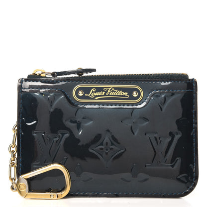 Louis Vuitton Vernis Key Pouch Blue Nuit 1 of 8