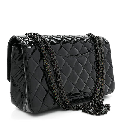 Chanel Patent Calfskin Quilted 2.55 Reissue 225 Flap So Black 3 of 13