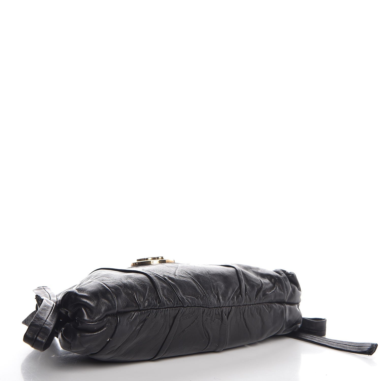 Gucci Calfskin Small Hysteria Clutch Black 4 of 7