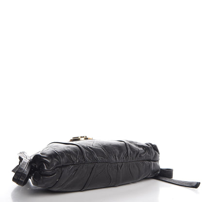 Gucci Calfskin Small Hysteria Clutch Black 4 of 7