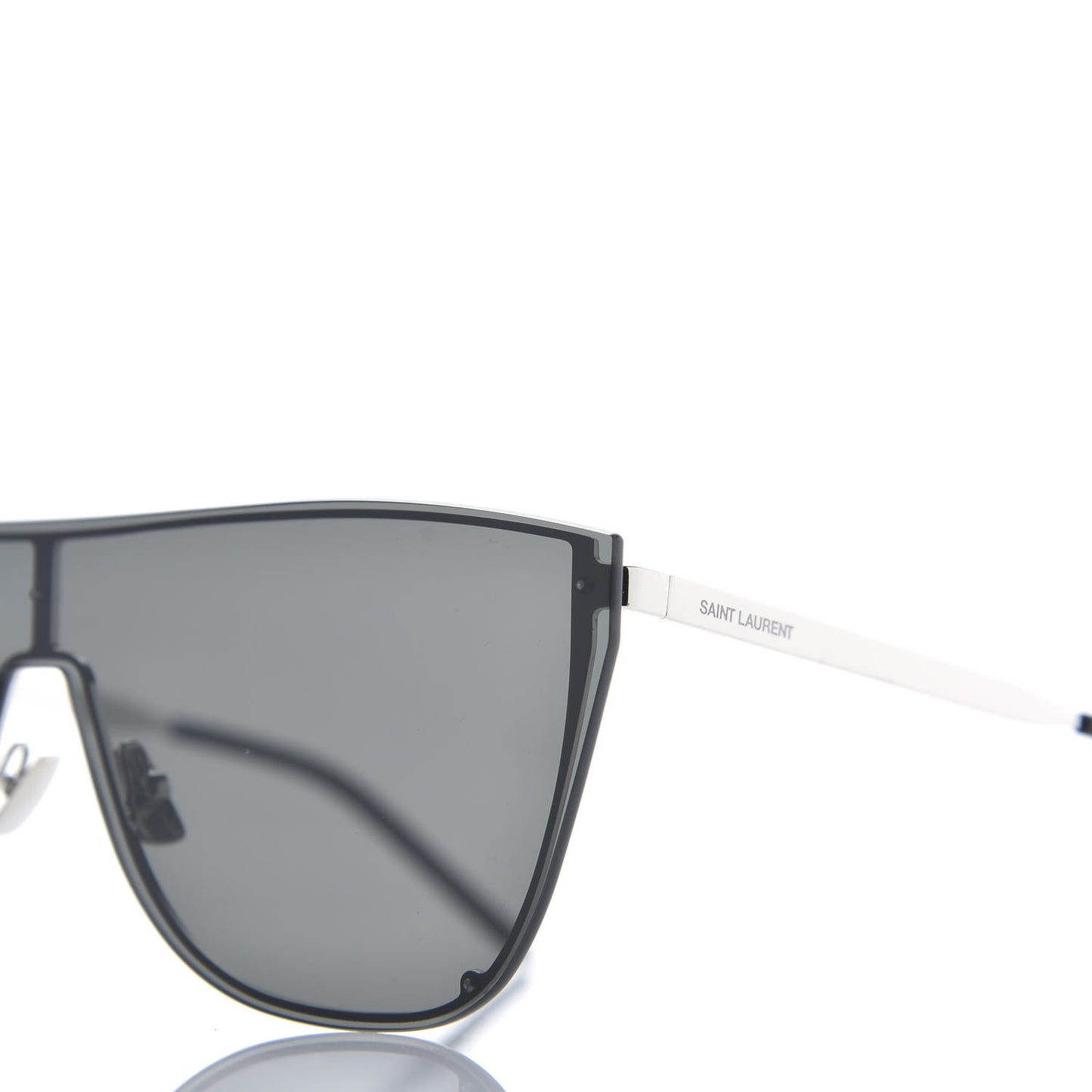 SL1-B Mask Sunglasses Black Silver