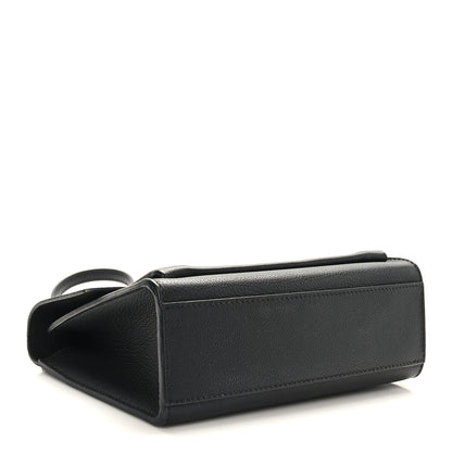 Louis Vuitton Soft Calfskin Mylockme Chain Bag BB Black 4 of 8