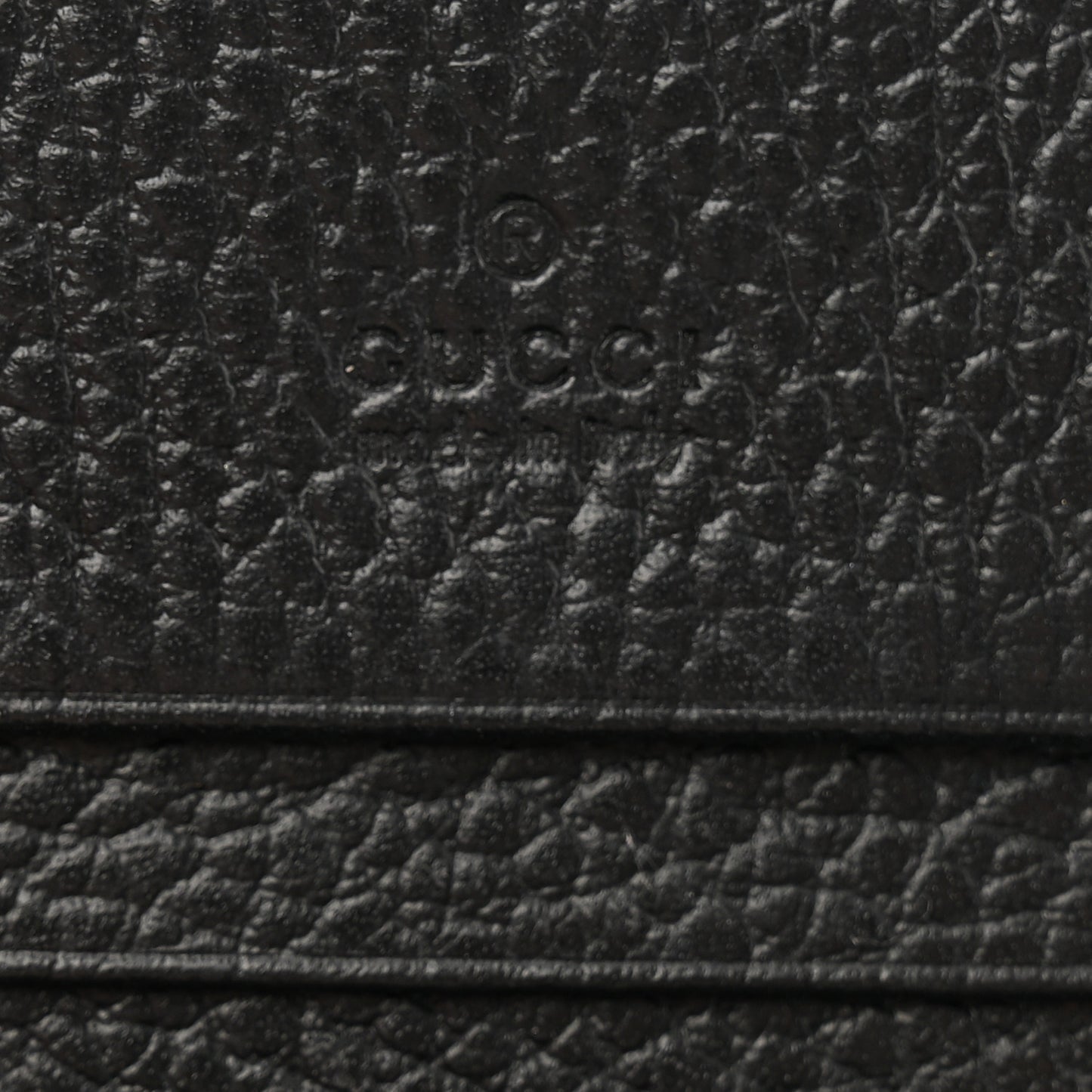 Dollar Calfskin GG Supreme Monogram GG Marmont Card Case Black Beige Ebony
