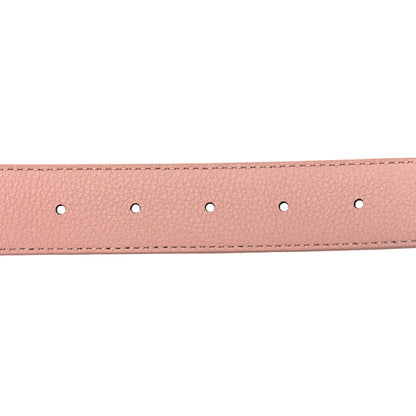 Louis Vuitton Calfskin Monogram 30mm LV Initiales Reversible Belt 90 36 Rose Ballerine 4 of 6