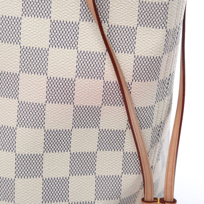 Louis Vuitton Damier Azur Neo Neverfull MM Rose Ballerine 13 of 16