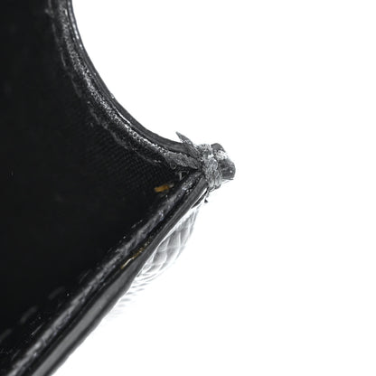 Salvatore Ferragamo Hammered Calfskin Vara Bow Minibag Black 7 of 11
