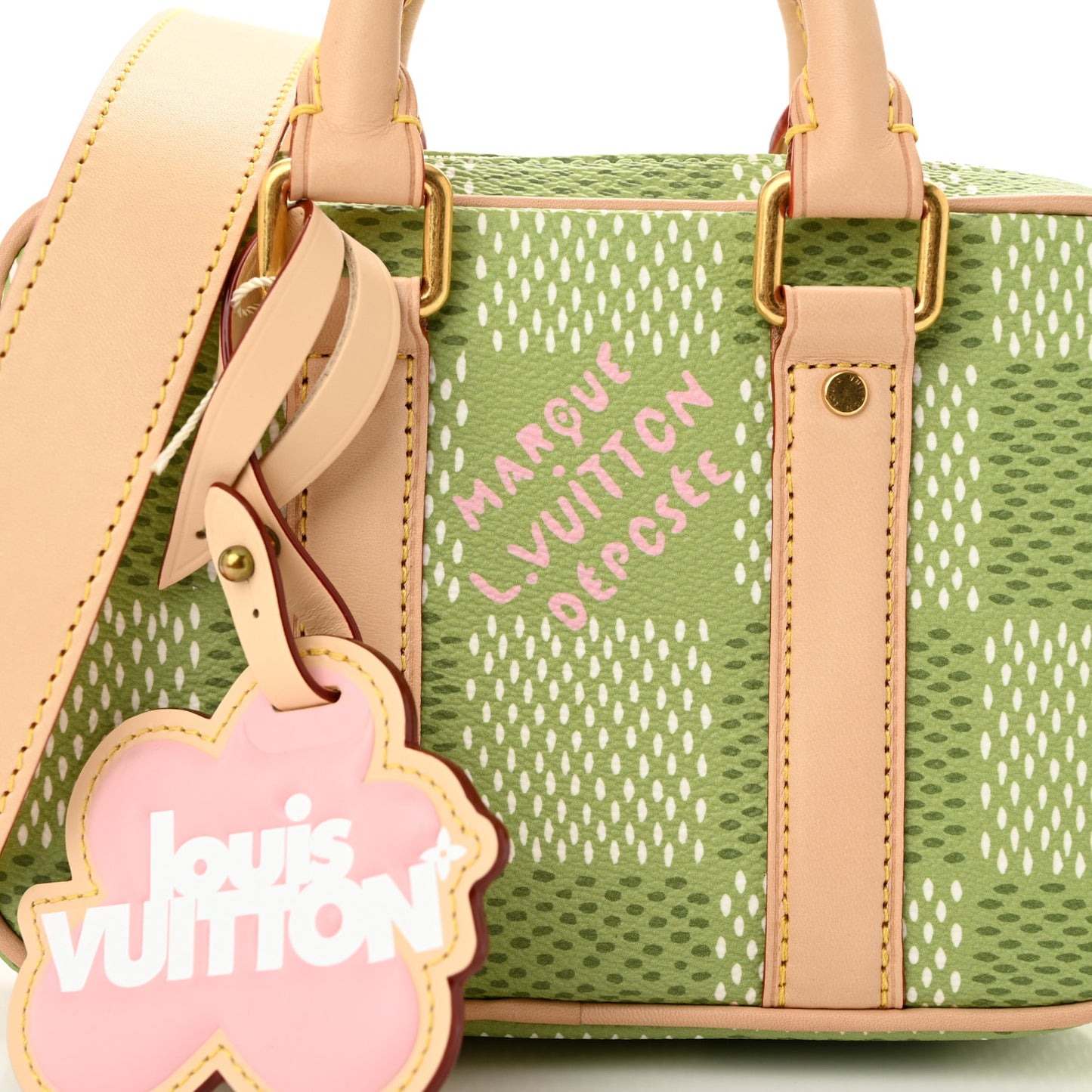 Damier Golf Nano Porte Documents Voyage Green