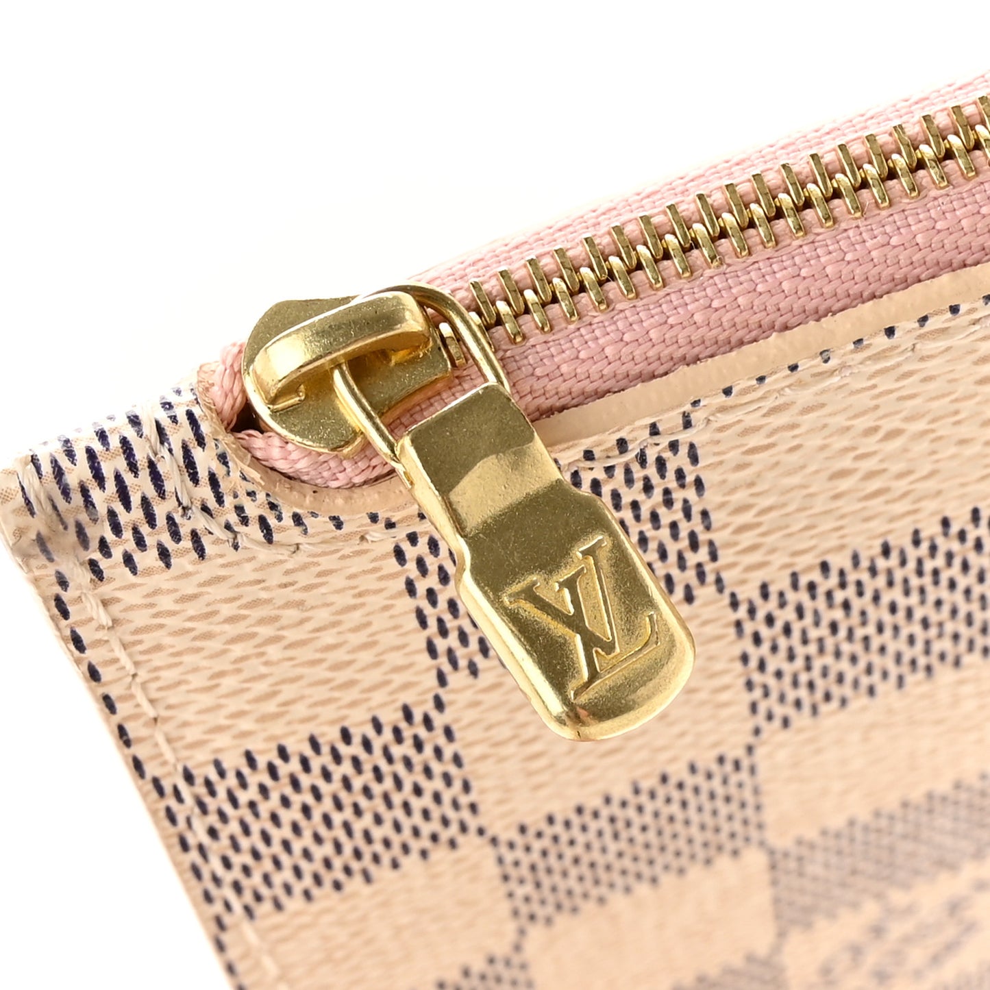 Damier Azur Neverfull MM GM Pochette Rose Ballerine