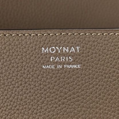 Moynat Taurillon Blush Calfskin Gabby MM Taupe 6 of 10