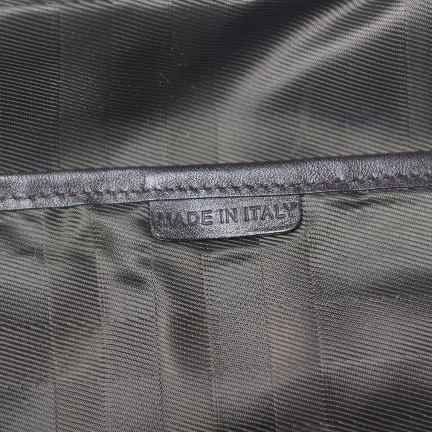 Lambskin Quilted Westbury Tote Dark Brown