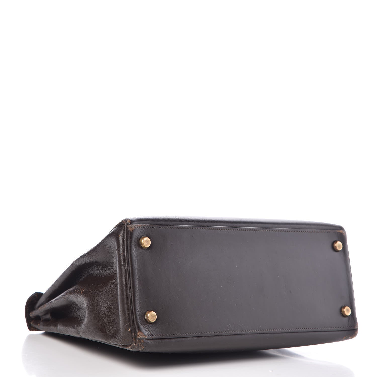 Hermes Box Kelly Retourne 28 Chocolate 4 of 45