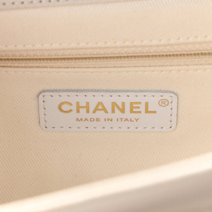 Chanel Caviar Quilted Small Business Affinity Flap White 7 of 12