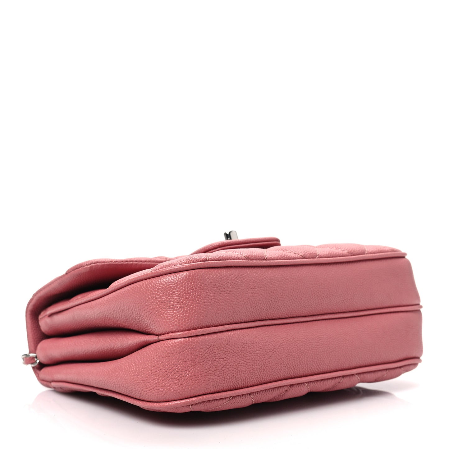Caviar Quilted Small Urban Companion Flap Pink