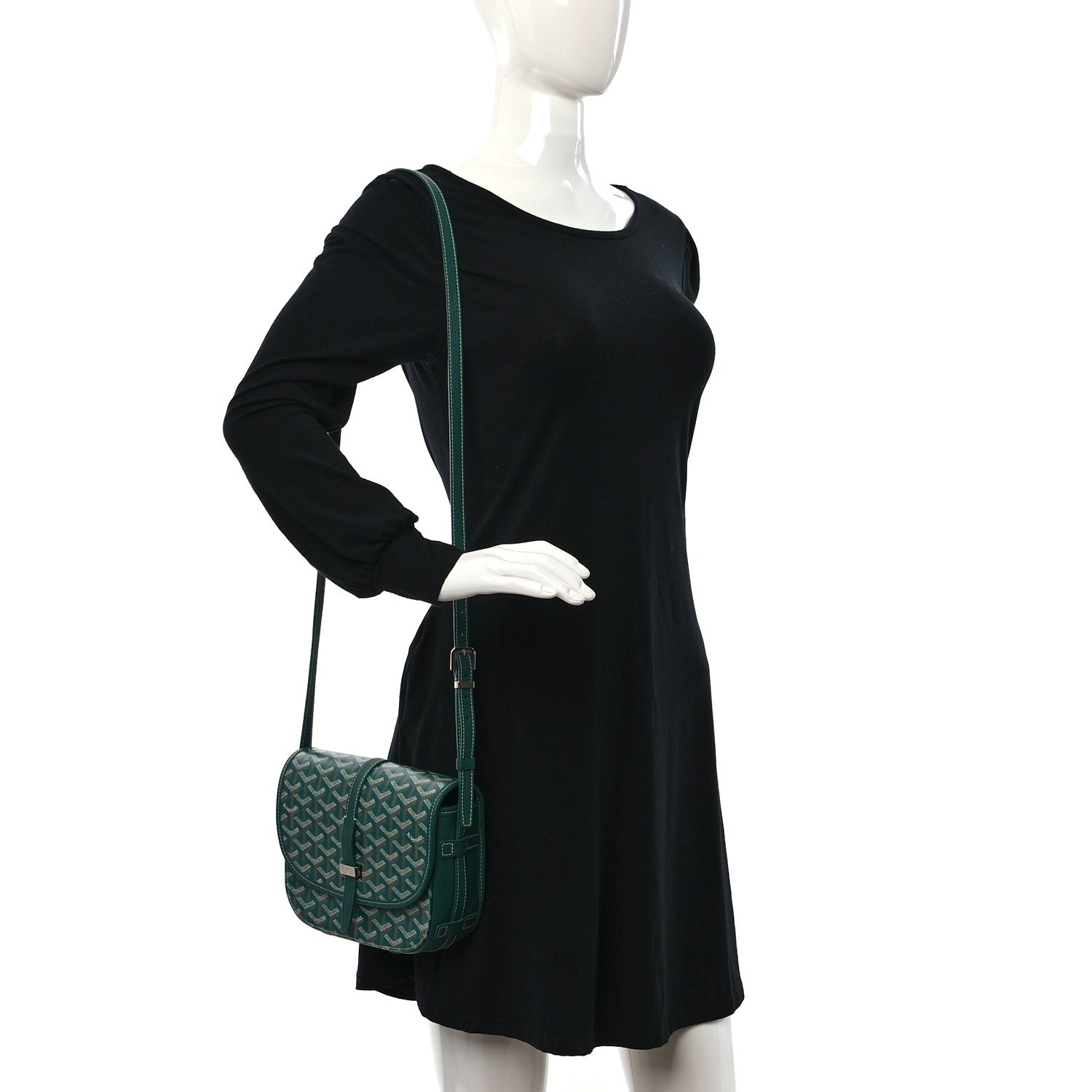 Goyard Goyardine Belvedere II PM Messenger Bag Green 2 of 8