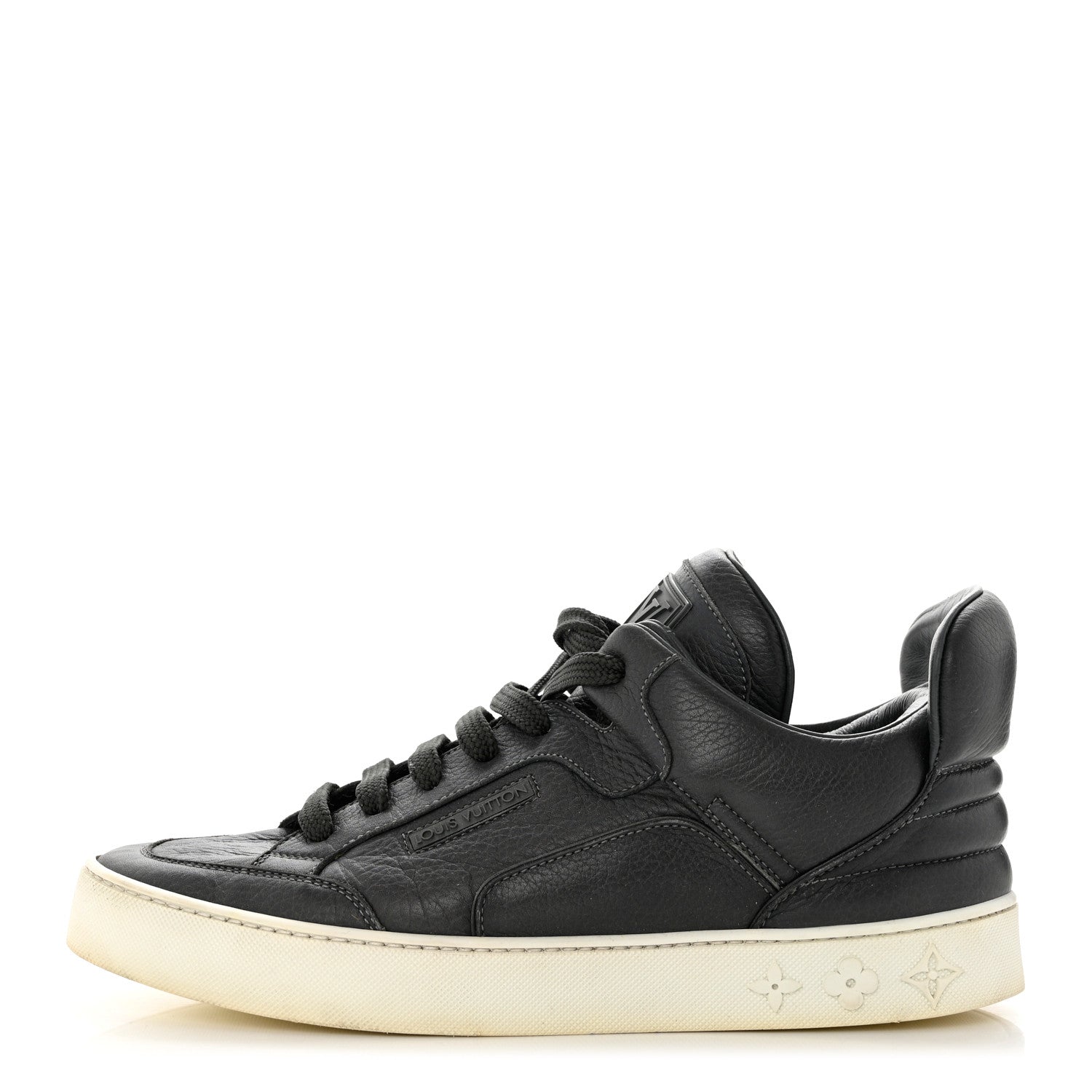 Louis Vuitton X KANYE WEST Calfskin Don Sneakers 7 Black 1 of 7