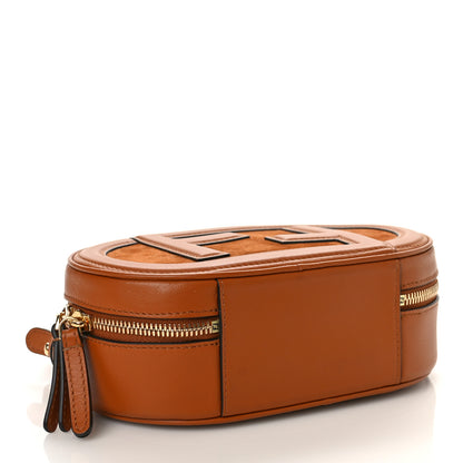 Fendi Vitello Grace Camoscio O'Lock Mini Camera Case Cuoio 4 of 8