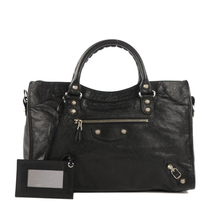 Balenciaga Agneau Giant 12 Silver Hardware City Black 1 of 9