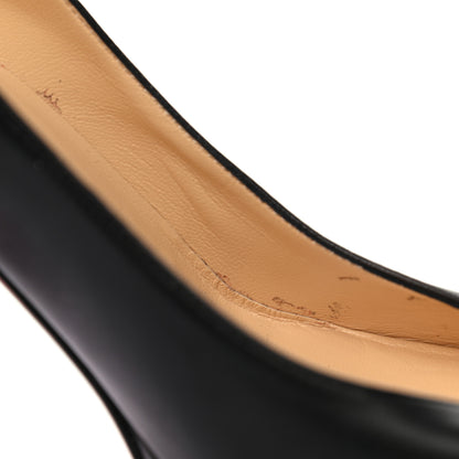 Christian Louboutin Nappa Kabetts 100 Pumps 39 Black Lucido 10 of 11