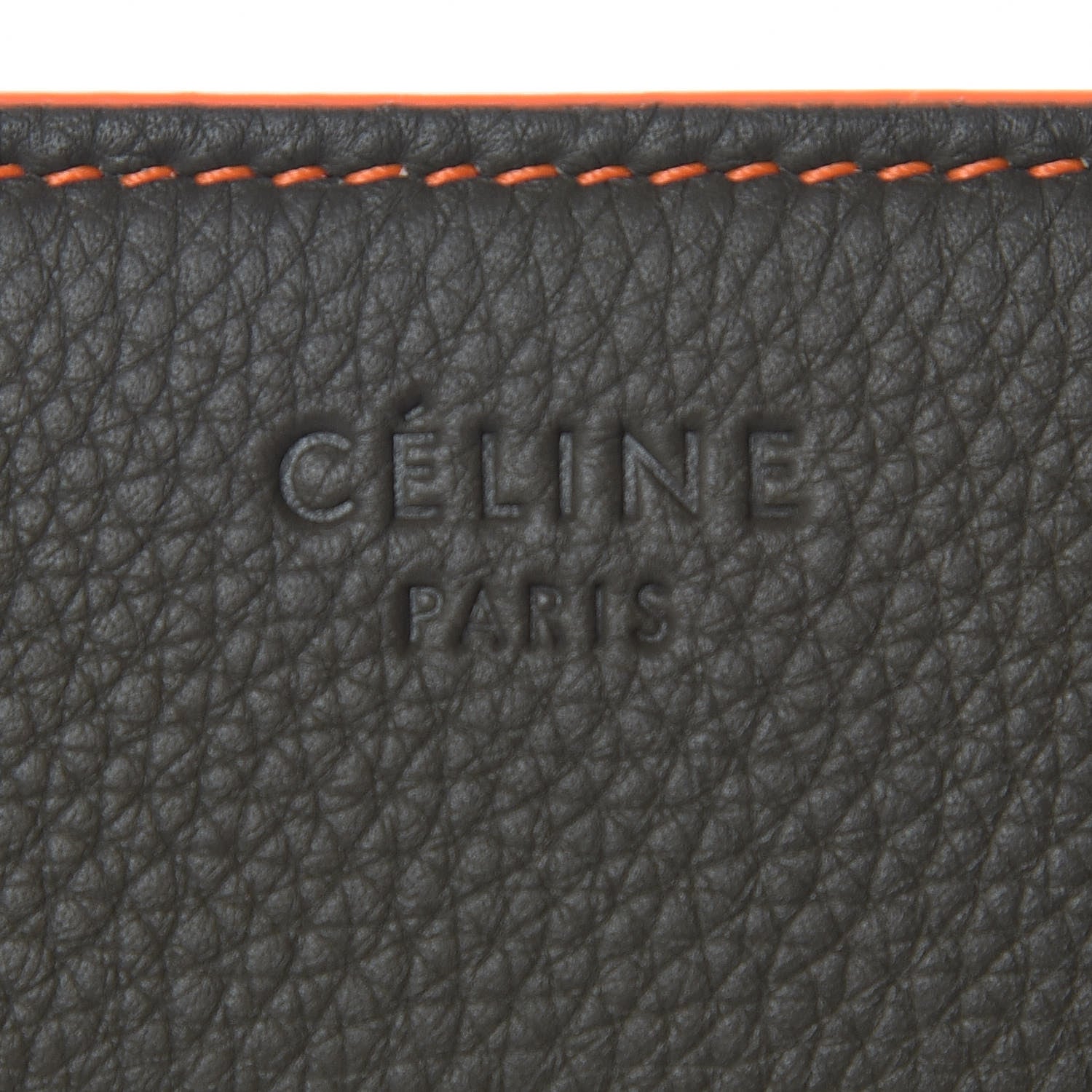 Celine Baby Grained Calfskin Medium Phantom Luggage Stone 6 of 11