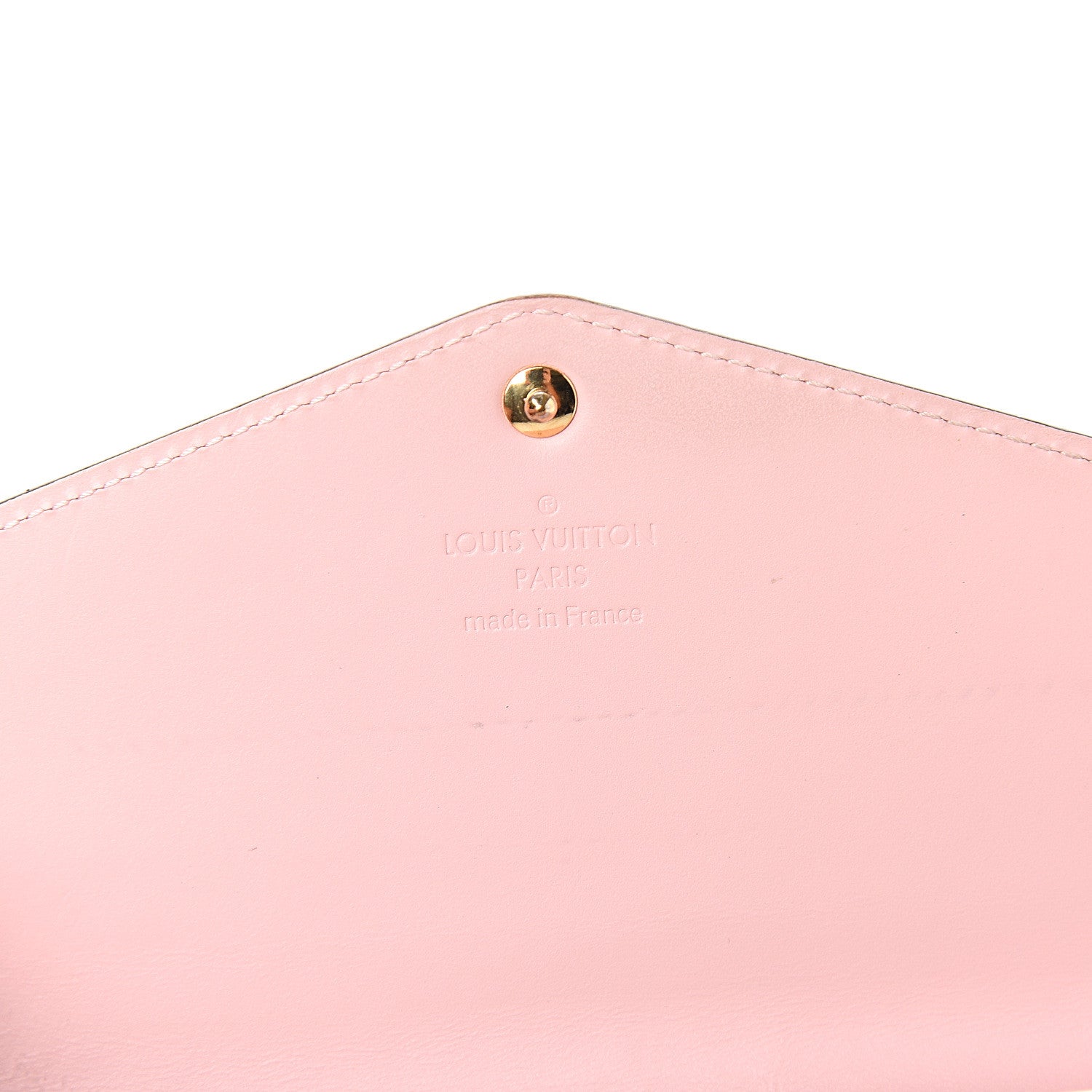 Louis Vuitton Vernis Sarah Wallet NM Rose Ballerine 5 of 8