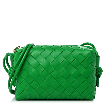 Bottega Veneta Nappa Intrecciato Mini Loop Camera Bag Parakeet 1 of 8