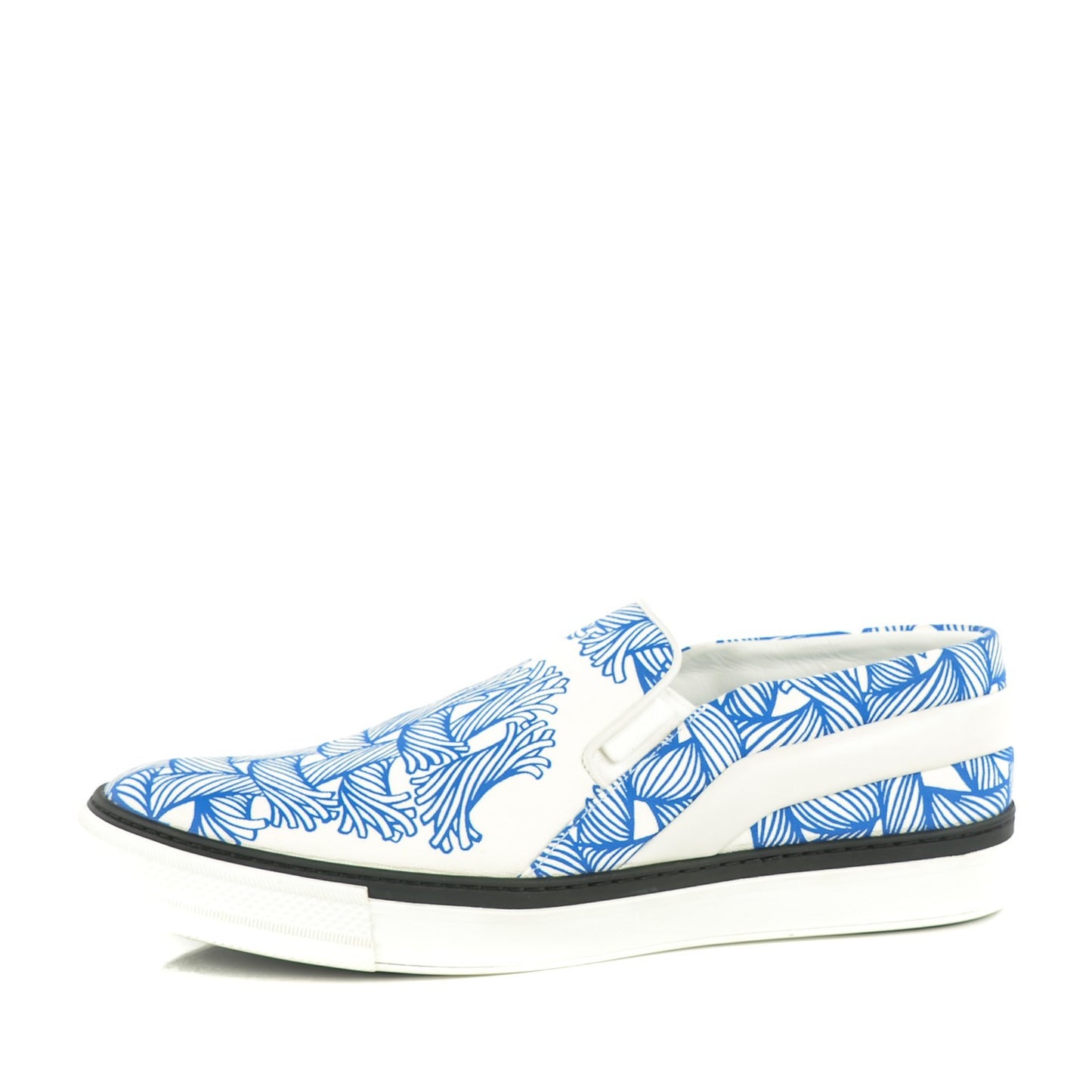 Calfskin Canvas Christopher Slip-On Sneakers 8.5