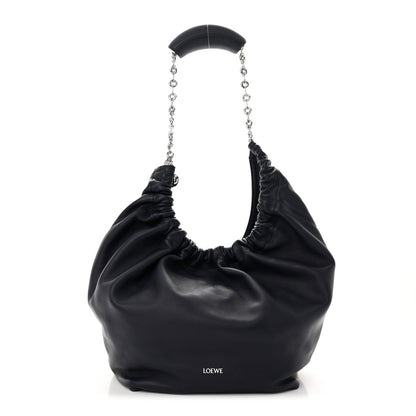 Loewe Buttery Nappa Lambskin Medium Squeeze Bag Abyss Blue 1 of 9