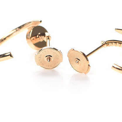 Cartier 18K Yellow Gold Juste Un Clou Hoop Earrings 3 of 5