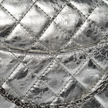 Chanel Metallic Aged Calfskin Quilted 2.55 Reissue 226 Flap Silver 14 of 16