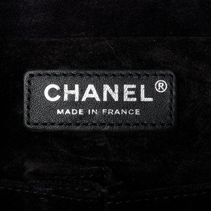 Chanel Patent Quilted Travel Kit Vanity Case Black 6 of 11