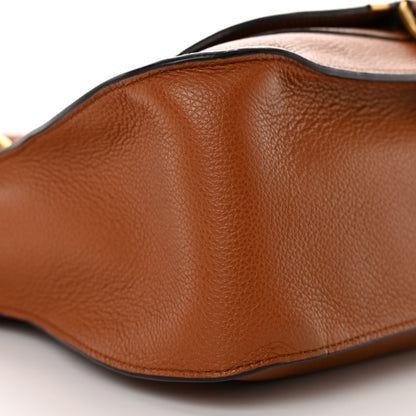 Chloe Calfskin Medium Marcie Satchel Tan 9 of 12