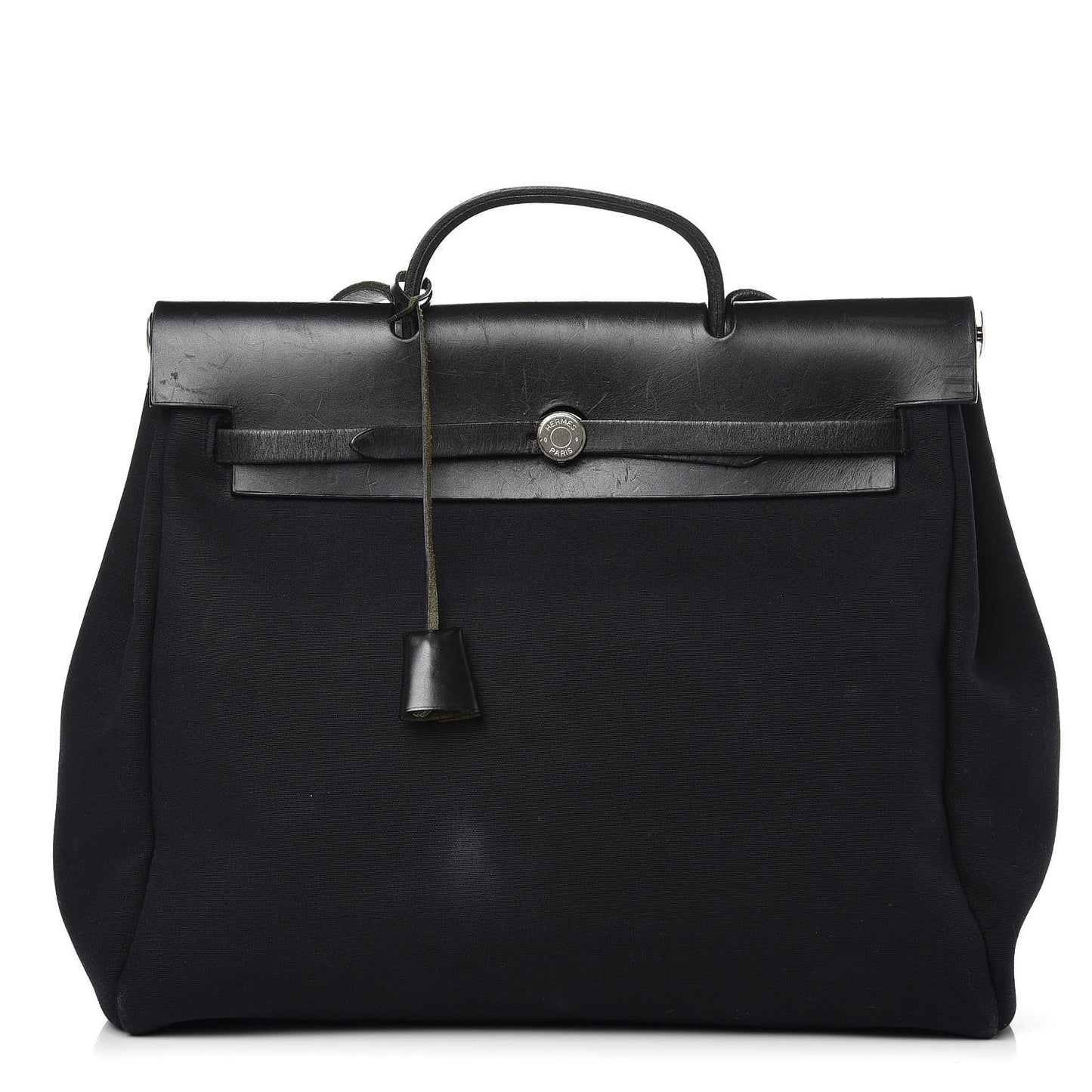 Toile Vache Calfskin Herbag 39 MM Black