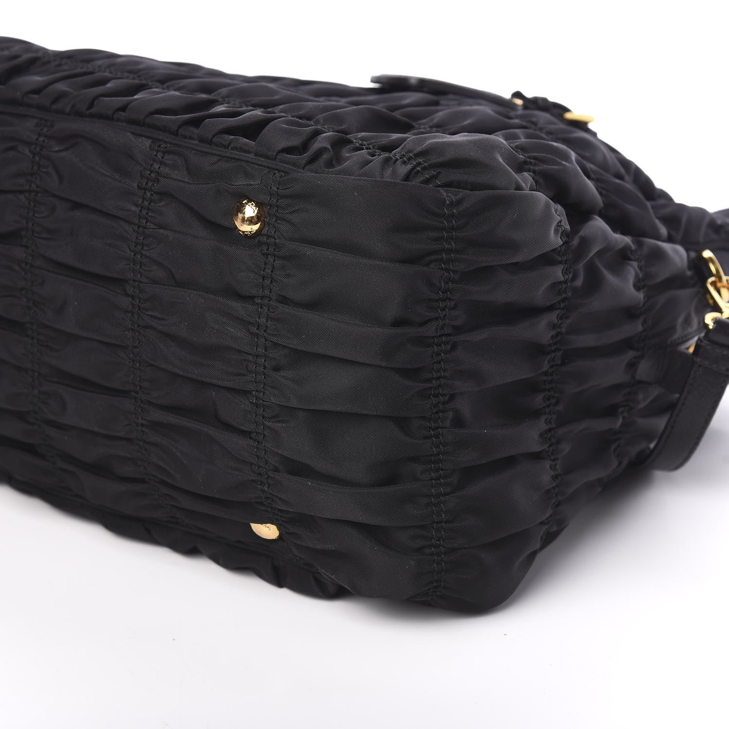Prada Tessuto Nylon Gaufre Tote Black 8 of 9