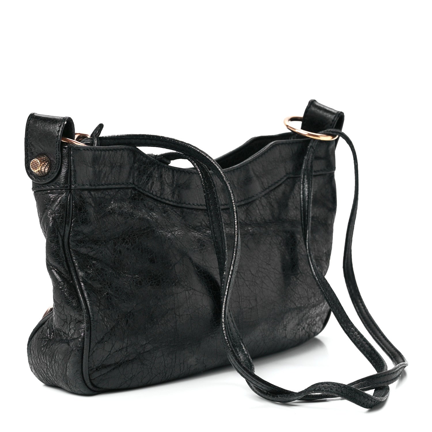 Balenciaga Agneau Giant 12 Rose Gold Hardware Hip Black 3 of 11