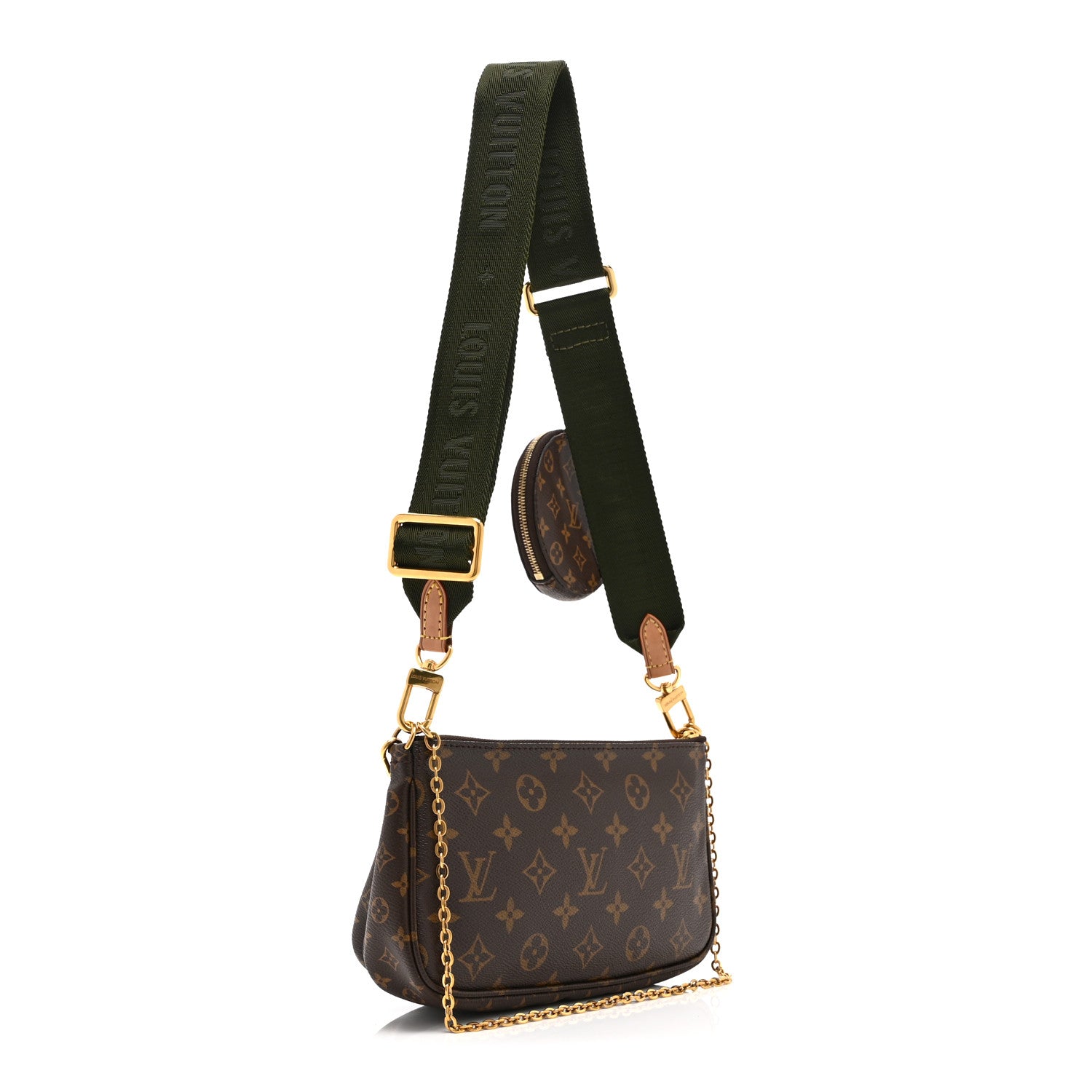 Louis Vuitton Monogram Multi Pochette Accessories Kaki 3 of 12