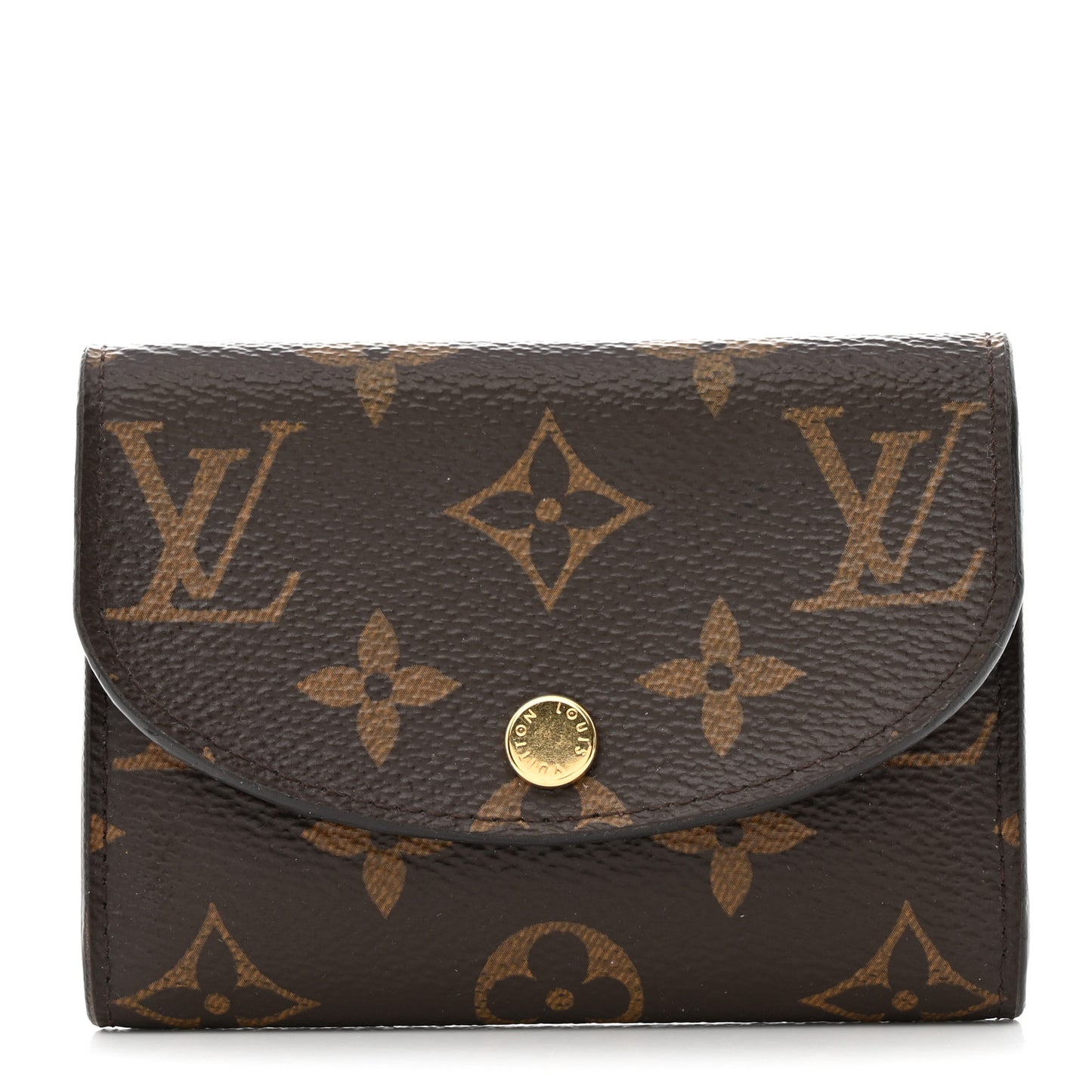 Monogram Rosalie Coin Purse Fuchsia