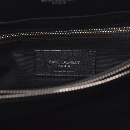 Saint Laurent Calfskin Y Quilted Monogram Medium Loulou Chain Satchel Black 7 of 10