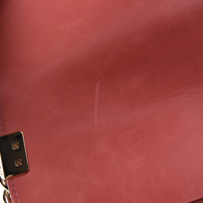 Chanel Shearling Sheepskin Medium Boy Flap Pink 7 of 10