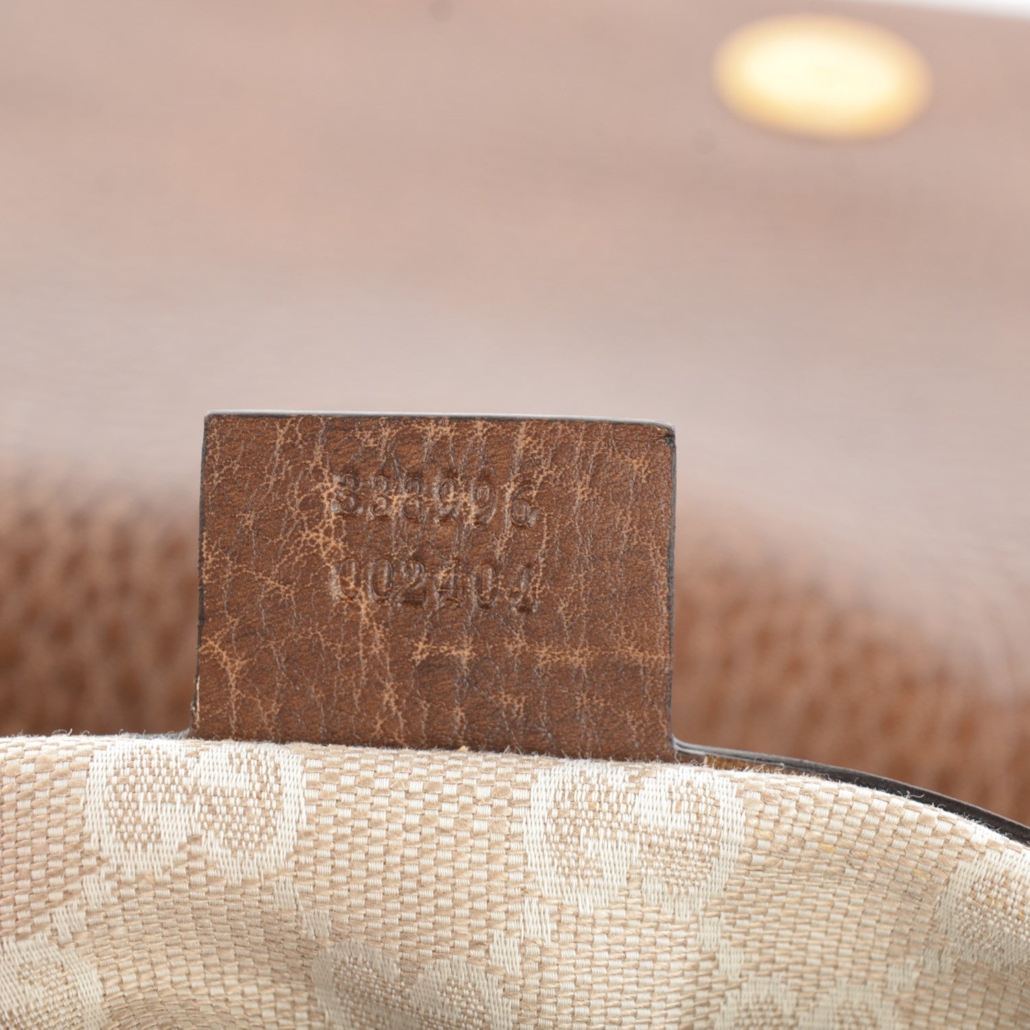 Gucci Calfskin Medium Harness Shoulder Bag Acero Mushroom 7 of 7