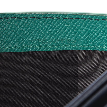Burberry London Grainy Calfskin Bi-Fold Wallet Opal Green 8 of 8