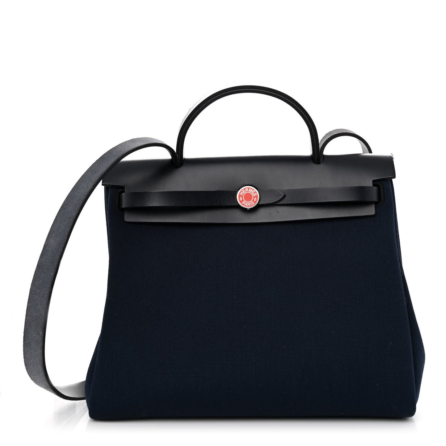 Military Toile Vache Hunter Laque Horseshoe Herbag Zip PM 31 Deep Blue Indigo