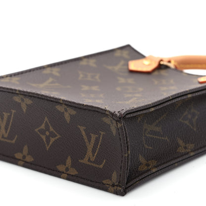 Louis Vuitton Monogram Petit Sac Plat 9 of 9