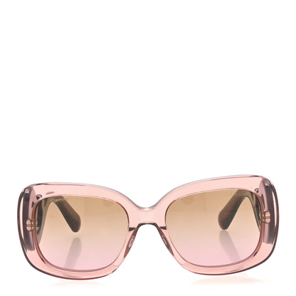 Prada Acetate Baroque Sunglasses SPR 27O Pink 2 of 7