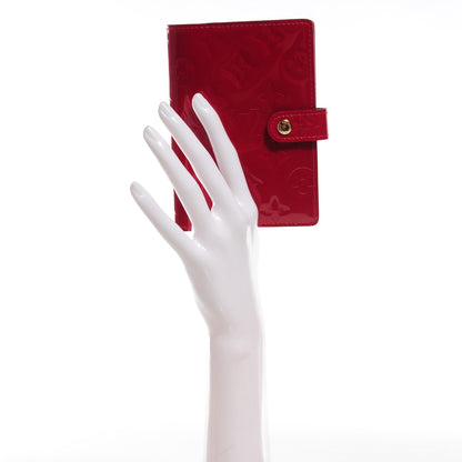 Louis Vuitton Vernis Small Ring Cover Agenda Pomme D'Amour 2 of 8