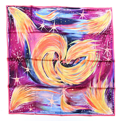Hermes Silk Feux Du Ciel Scarf 90 1 of 6